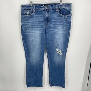 KUT From the KLOTH High Rise Rachael Fab AB Mom Jean med Wash Women’s Size 18